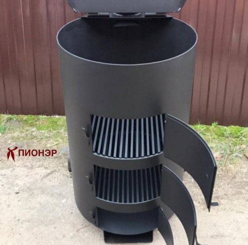 Универсальная садовая печь МаУгли-240 (5мм) -Пионэр-