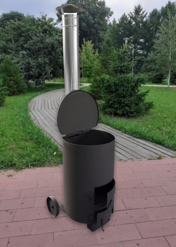 Печь сжигания мусора УСМ 150 (3 мм) (Pionehr)