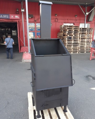 Печь для сжигания мусора Уголек-400 4мм (Pionehr)