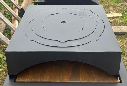 Плита под казан с конфоркой Пионэр