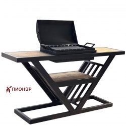 Мангал СМ-5 П в стиле Loft Пионэр