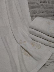 Крыжма-полотенце махровая для крещения, размер 70*140 (артикул 1170-02)