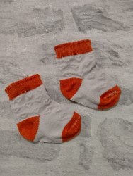 Носочки для новорожденных, деми, размер 0-1 мес (артикул 0684-01)