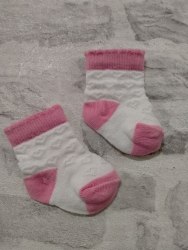 Носочки для новорожденных, деми, размер 0-1 мес (артикул 0684-02)