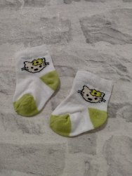 Носочки для новорожденных, деми, размер 0-1 мес (артикул 0857-01)