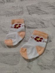 Носочки для новорожденных, деми, размер 0-1 мес (артикул 0857-02)