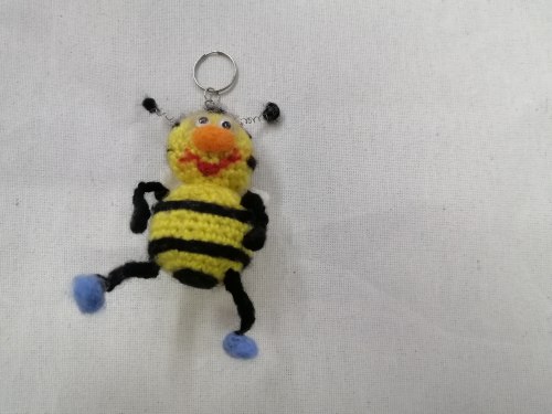 Пчелка - брелок мягкая игрушка