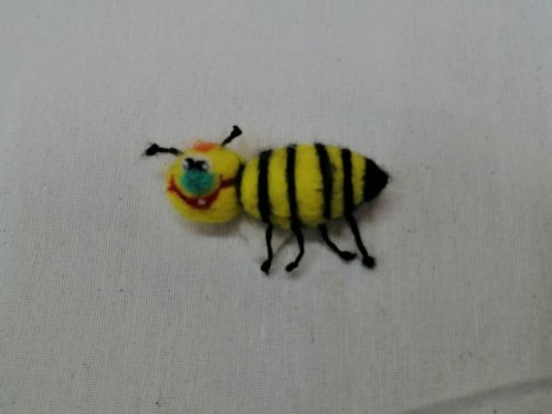 Пчелка- брелок мягкая игрушка