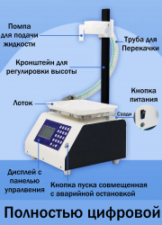 Аппарат для фасовки меда электрический, цифровой 220 /12 В