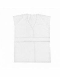 Халат-кимоно без рукавов, SMS, белый, 25 г/м2, 10 шт