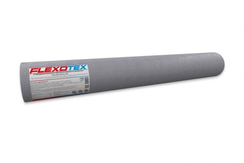Мембрана гидроизоляционная Flexotex Strong 160, плотность 160гр./м.кв. (Мембрана строительная TPPTU) 75м.кв. МС75
