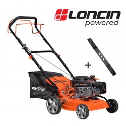 Газонокосилка бензиновая SKIPER GW401S (40 см, самоход, Loncin 4 лс, сталь.дека, травосб.45 л, +НОЖ) SKIPER SGW401S.00