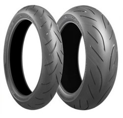 Комплект моторезины Bridgestone Battlax Hypersport S21 120/70ZR17 (58W) F TL + Bridgestone Battlax Hypersport S21 190/55ZR17 (75W) R TL