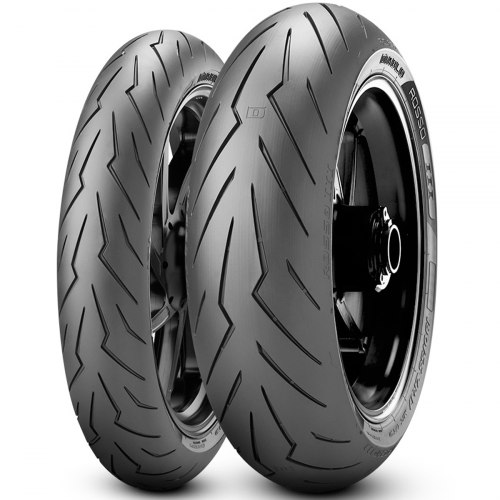 Комплект мотошин Pirelli Diablo Rosso III 120/70ZR17 (58W) F TL + Pirelli Diablo Rosso III 180/55ZR17 (73W) R TL