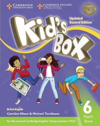 Kid's Box Updated Level 6 Pupil's Book British English Cambridge University Press / Підручник для учня
