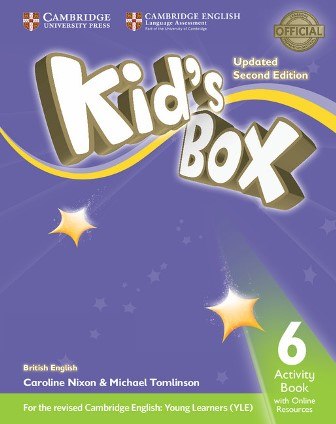 Kid's Box Updated Level 6 Activity Book with Online Resources British English Cambridge University Press / Робочий зошит