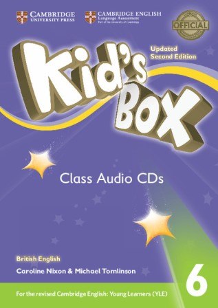 Kid's Box Updated Level 6 Class Audio CDs British English Cambridge University Press / Аудіо диск