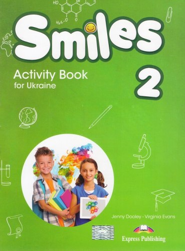 Smiles 2 for Ukraine Activity Book Express Publishing / Робочий зошит