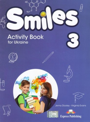 Smiles 3 for Ukraine Activity Book Express Publishing / Робочий зошит