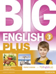 Big English Plus 3 Pupil's Book with MyEnglishLab Pearson / Підручник + онлайн зошит
