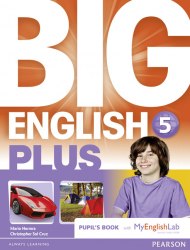 Big English Plus 5 Pupil's Book with MyEnglishLab Pearson / Підручник + онлайн зошит