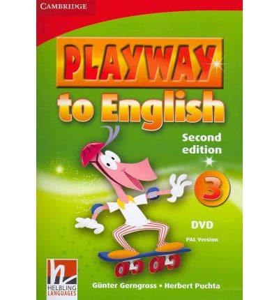 Playway to English 2nd Edition 3 DVD PAL Cambridge University Press / DVD диск