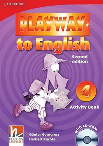Playway to English 2nd Edition 4 Activity Book with CD-ROM Cambridge University Press / Робочий зошит