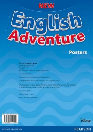 New English Adventure Starter A Posters Pearson / Плакати