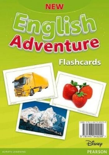 New English Adventure 1 Flashcards Pearson / Картки