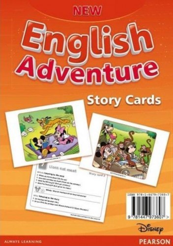 New English Adventure 2 Story Cards Pearson / Картки