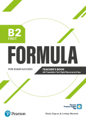 Formula B2 First Teacher's Book with Presentation Tool Digital Resources + App Pearson / Підручник для вчителя