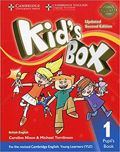 Kid's Box Updated Level 1 Pupil's Book British English Cambridge University Press / Підручник для учня