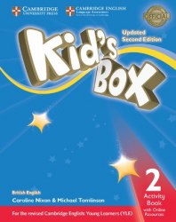 Kid's Box Updated Level 2 Activity Book with Online Resources British English Cambridge University Press / Робочий зошит