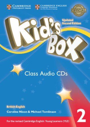 Kid's Box Updated Level 2 Class Audio CDs (4) British English Cambridge University Press / Аудіо диск