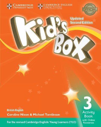 Kid's Box Updated Level 3 Activity Book with Online Resources British English Cambridge University Press / Робочий зошит