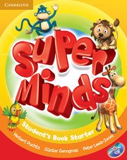 Super Minds Starter Student's Book with DVD-ROM including Lessons Plus for Ukraine Cambridge University Press / Підручник для учня