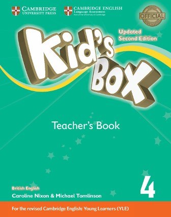 Kid's Box Updated Level 4 Teacher's Book British English Cambridge University Press / Підручник для вчителя