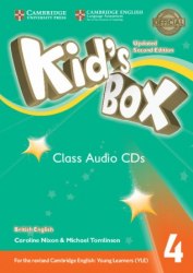 Kid's Box Updated Level 4 Class Audio CDs British English Cambridge University Press / Аудіо диск
