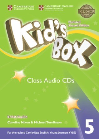 Kid's Box Updated Level 5 Class Audio CDs British English Cambridge University Press / Аудіо диск