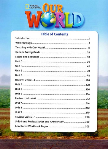 Our World 3 Lesson Planner + Audio CD + Teacher's Resource CD-ROM National Geographic Learning / Підручник для вчителя