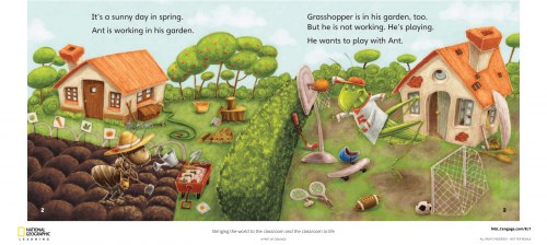 Our World Reader 2: Ant and the Grasshopper National Geographic Learning / Книга для читання