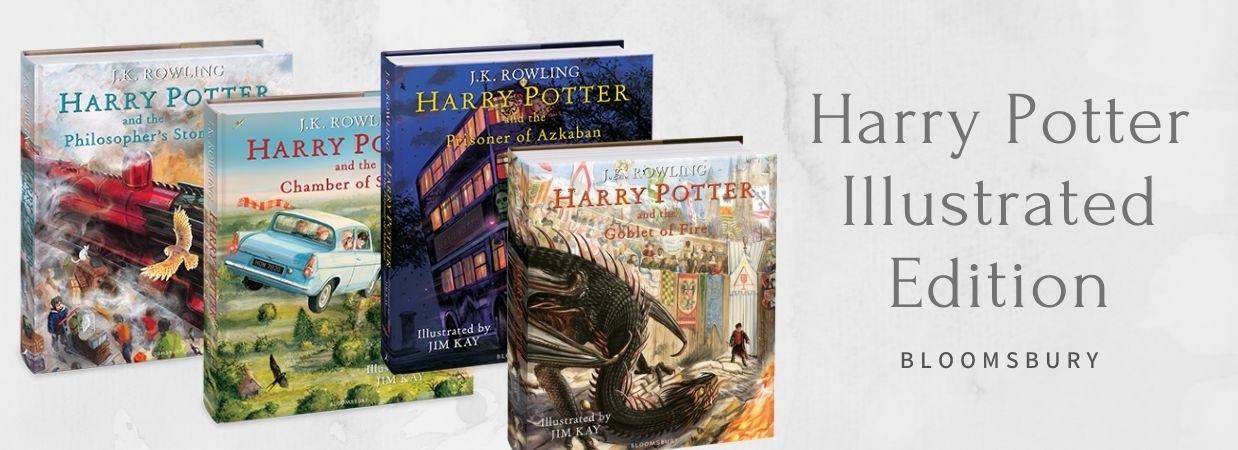 Harry Potter Illustrated Edition від видавництва Bloomsbury