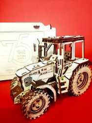 Механическая модель в сборе "Трактор BELARUS" + гараж 932-372