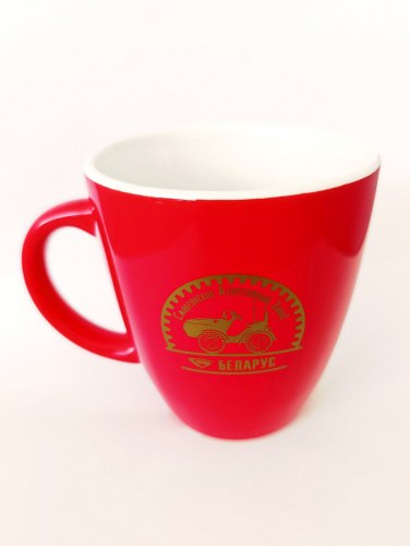 Кружка керамическая Красная