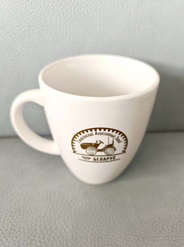 Кружка керамическая Белая