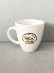 Кружка керамическая Белая