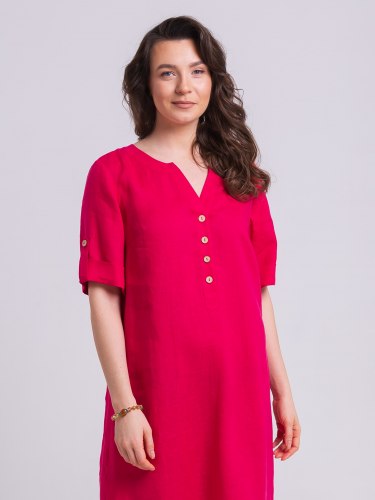 Платье женское льняное Nadex for women 21-109820/210-26