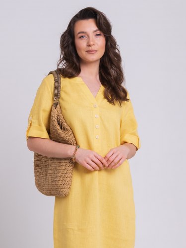 Платье женское льняное Nadex for women 21-109820/210-26