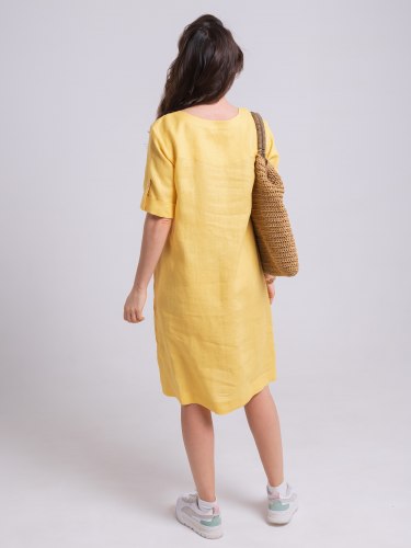 Платье женское льняное Nadex for women 21-109820/210-26