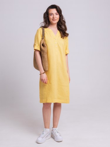 Платье женское льняное Nadex for women 21-109820/210-26